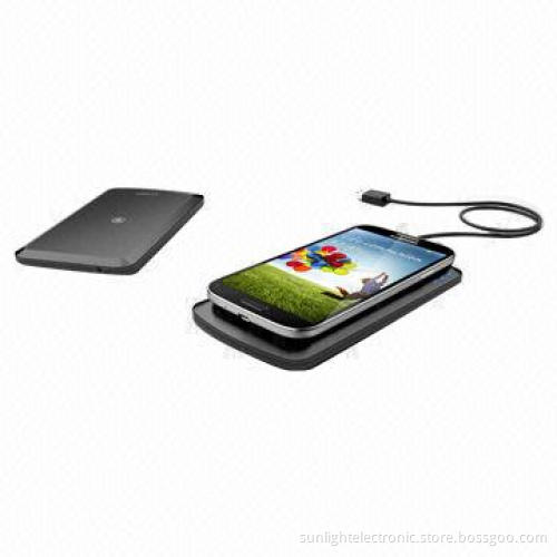 QI Wireless Chargers, Ultra-thin Design and LED Lighting, Use Convenient and Easy to Carry